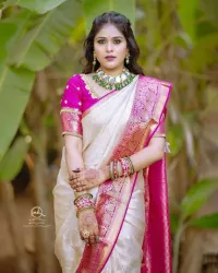 images of female removing pattu saree naked