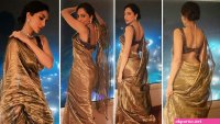images of female removing pattu saree naked