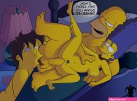 marge simpsons hairy pussy
