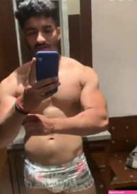 pennis and boxer showing naked men photo