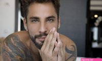 long hair male pornstar indwx