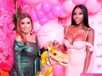 lystra adams shows off her tits while filming scenes for the real housewives of cheshire