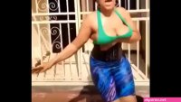 dancing bouncing tits