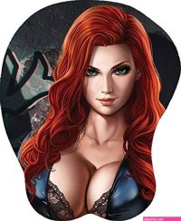 black widow boobs