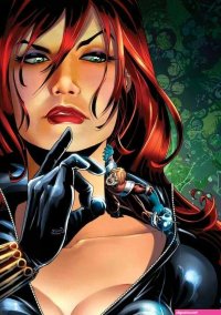 black widow boobs