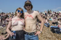 bare nipples