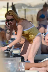 linsay lohan boobs