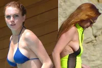 linsay lohan boobs