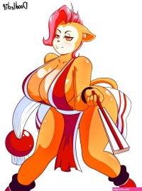 furry ass