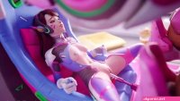 Overwatch d.va background porn | D.Va's downtime – Hot-Cartoon.com