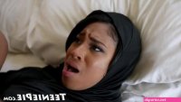 Tight Muslim teen pussy pounded hard