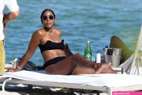 Kelly Rowland in a Bikini