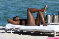 Kelly Rowland in a Bikini
