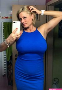 Blonde milf