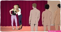 What its like inside CFNM clothed female naked male fetish parties