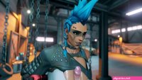 Junker Queen titjob and anal