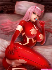 Zero-Two Nude Version by Nerartwork on Newgrounds