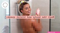 Karina Irby bares it all for our shower chat.
