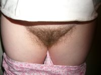 Moms hairy pussy panties pulled down
