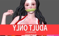 3D NEZUKO MAI NAKED NUDE HENTAI demon slayer kimetsu no yaiba 3D PRINT 3D- Cults