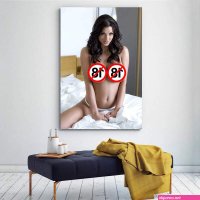 Sexy Girl Big Boobs Nude Model Porn Star Uncensored Posters and Prints for Wall Room Decor Art Canvas Painting