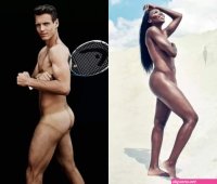 Venus Williams and Tomas Berdych bare all for ESPN Magazine