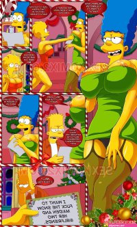 Porn comic The Simpsons. Christmas Miracle. by sexkomix2.com. Erotic comic new comic from