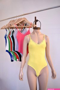 Body morley c-bretel y puntillas 7407