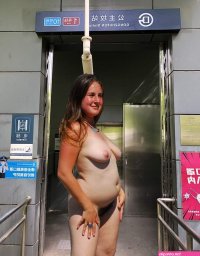 Chubby busty hairy nudist outdoor 1 pictures
