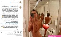 Paulina Porizkova 56 shares stripped-down mirror selfie