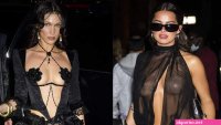 Stars strip off as Bella Hadid Addison Rae and Hailey Bieber hit Met Gala after-parties