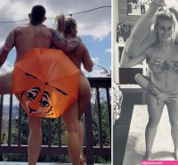 UFC beauty Paige VanZant and husband Austin pose naked while carrying each other in latest nude snaps