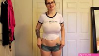 ELIZABETH RABBIT NUDE PANTY TRY ON HAUL
