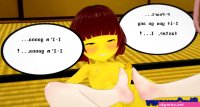 Post 4888489: AceAttorney animated BlueCrossovers crossover Frisk Koikatsu! PearlFey Undertale