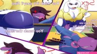 undertale porn : frisk fucks all the monsters