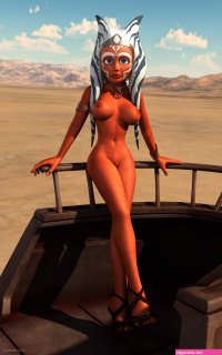 Ahsoka Tano nude by kondaspeter1 on DeviantArt
