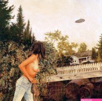Voyeur Painting by Gordon Messier