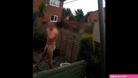 Naked in Garden. Neighbour wants me to Visit