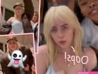 Billie Eilish Posts Wardrobe Malfunction Blooper Videos From Lost Cause: Titties Was Falling Out