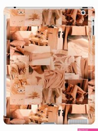 Nude color aesthetic collage iPad Case Skin for Sale by chelseavine