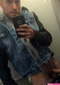 Man With Hard Cock Take A Selfie