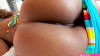 05:00 Black babe with a big round ass gets nailed 18.net