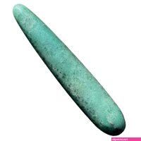 Jade Slim Crystal Dildo by Chakrubs