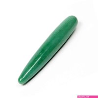 Jade Slim Crystal Dildo by Chakrubs