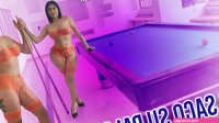 Nos divertimos entre hoyos palos y bolas con mis novios Alex Marin y Giselle Montes