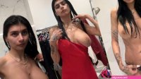 Mia Khalifa Red Dress PPV Video Leaked