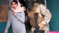 Arab hoe fucked with soldier