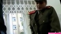 Military girl fucks her prisoner