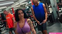 A Not so Sneaky Public Gym Bang the Official Egypt Brazzers: In English Blowjob Porn