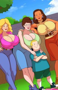 Porn comic King Of The Hill. Sex comic with big tits